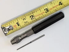 Vintage  THE L.S.STARRETT Co.  Pin Vise