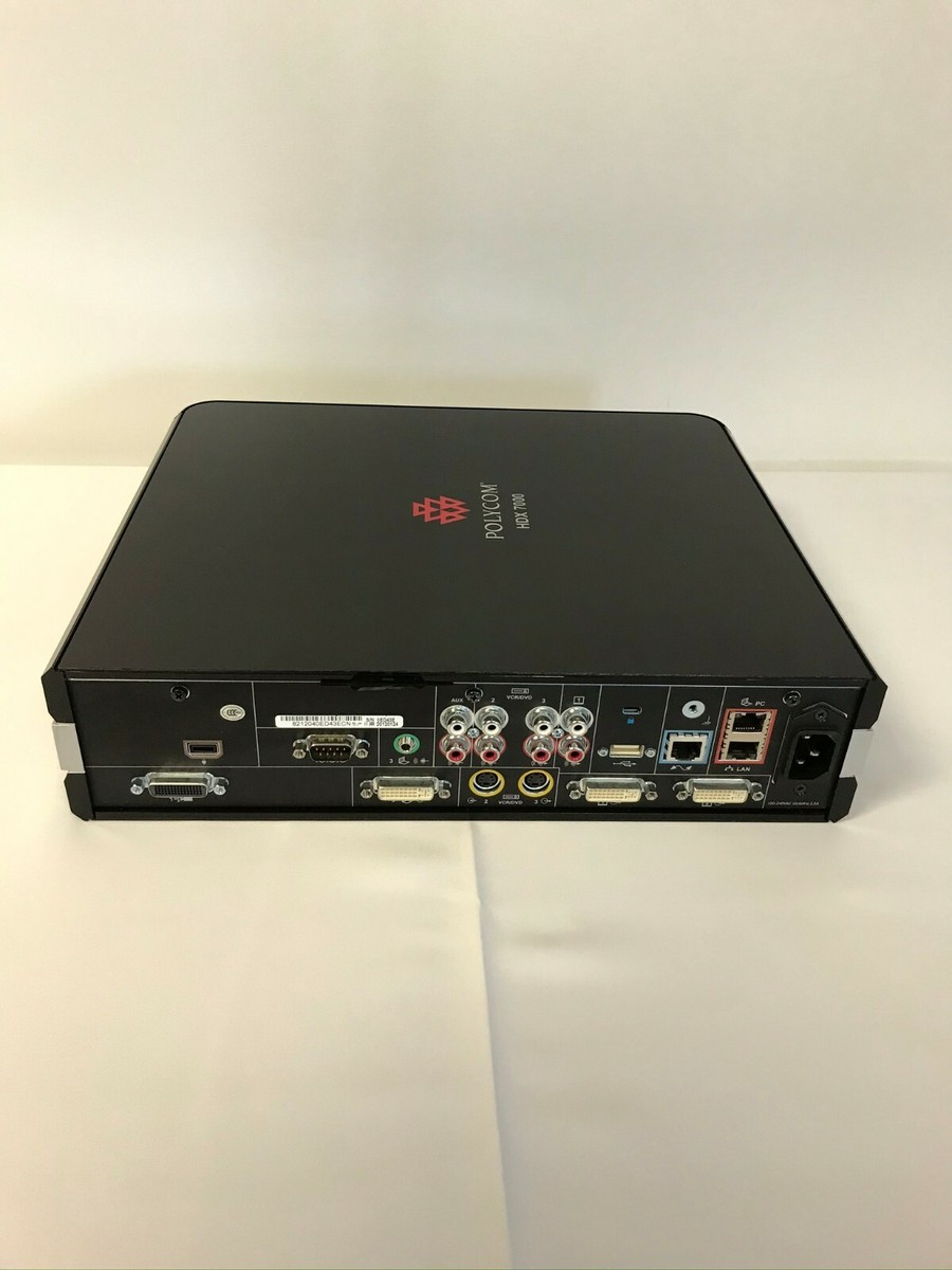 Polycom HDX 7000 HD NTSC Video Conferencing System for sale online