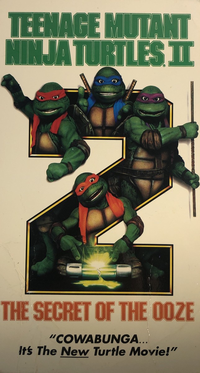 Teenage Mutant Ninja Turtles 2 VHS 1991 43396751835 | eBay