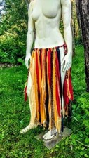 Skirt, Grass Skirt, Custom Skirt, Dance Skirt, Gypsy, Bohemian Skirt, Festival
