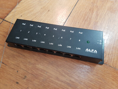 Alfa APOE08G 8 Port Passive Gigabit POE Injector Panel 12-48V Ubiquiti, Mikrotik