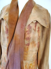 Long Winter Wool Swing Coat Camel Tan Brown Beige 12 14 16 18 Plus 20 Tie Dye Xl