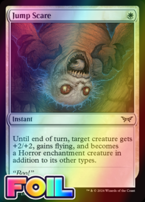 x1 Jump Scare DSK Duskmourn MTG 17 FOIL COMMON M/NM 1x | eBay