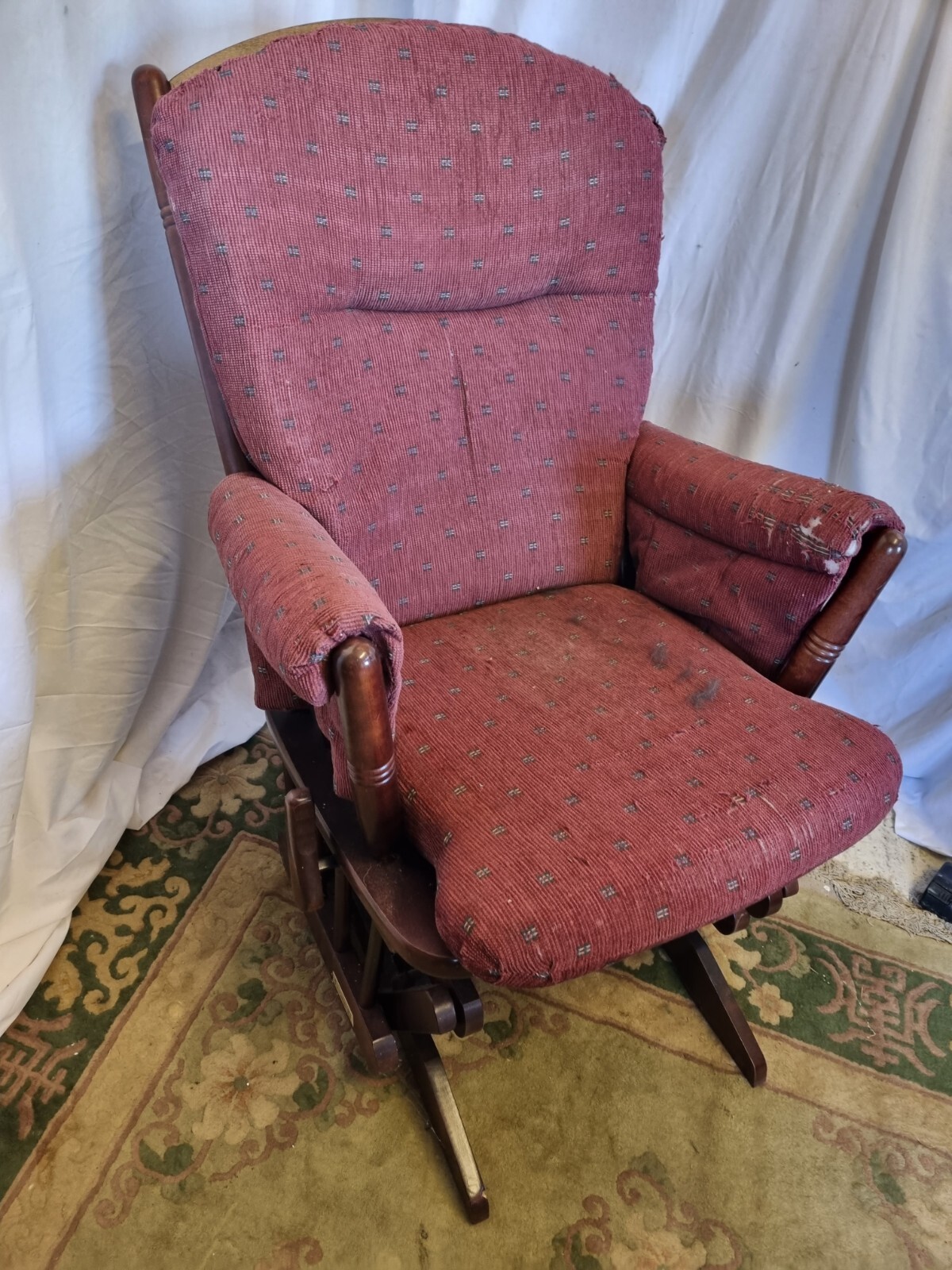 Dutailier Glider Locking Rocking Nursing Chair eBay