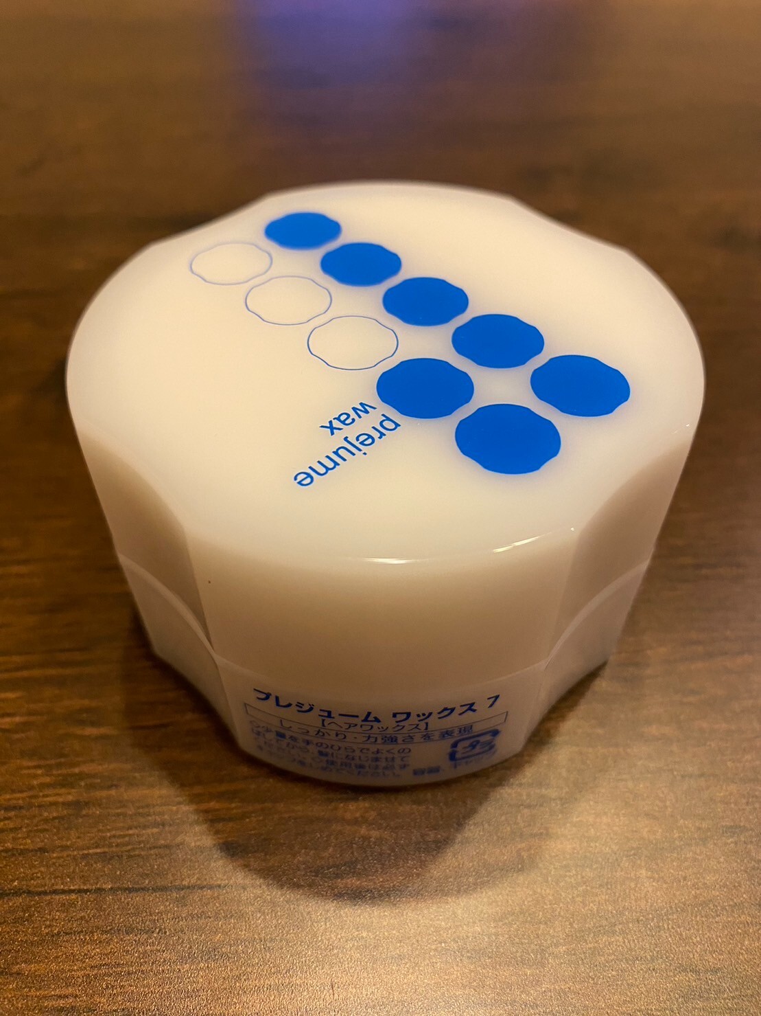 MILBON Prejume Hair Styling Wax No.7 Strong Hold 90g / 3.17oz 6 pcs JAPAN