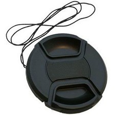 Dust and Water Resistant Lens Cap Fits 49 52 55 58 62 67 72 7782mm Lenses