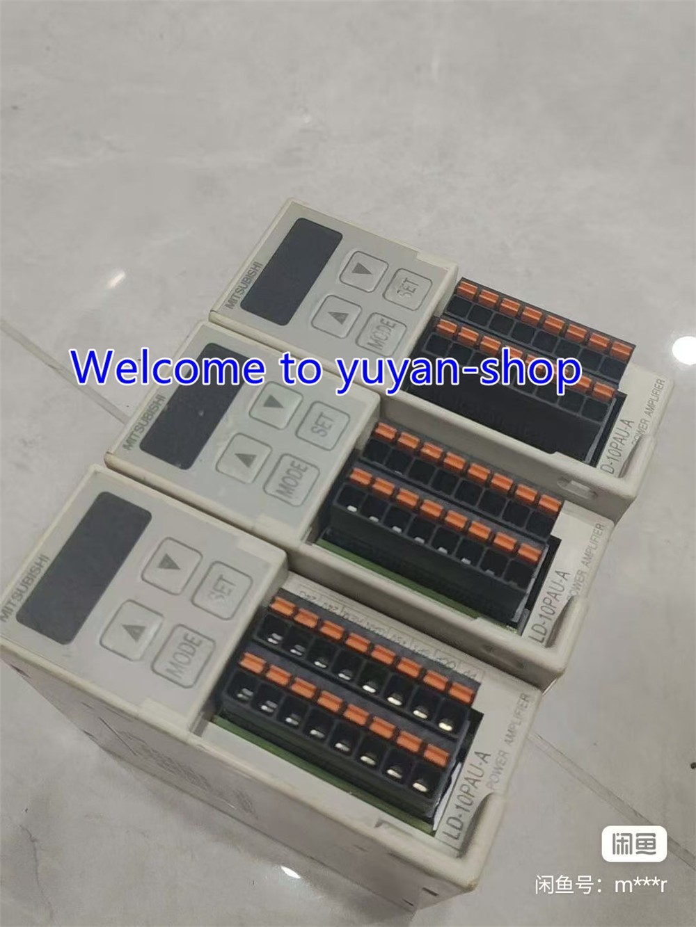 1PCS Used MITSUBISHI LD-10PAU-A Power Amplifier #T3352 YS