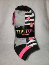 Womens 10-pack Mega Pack No Show Socks Fits Size 6-10