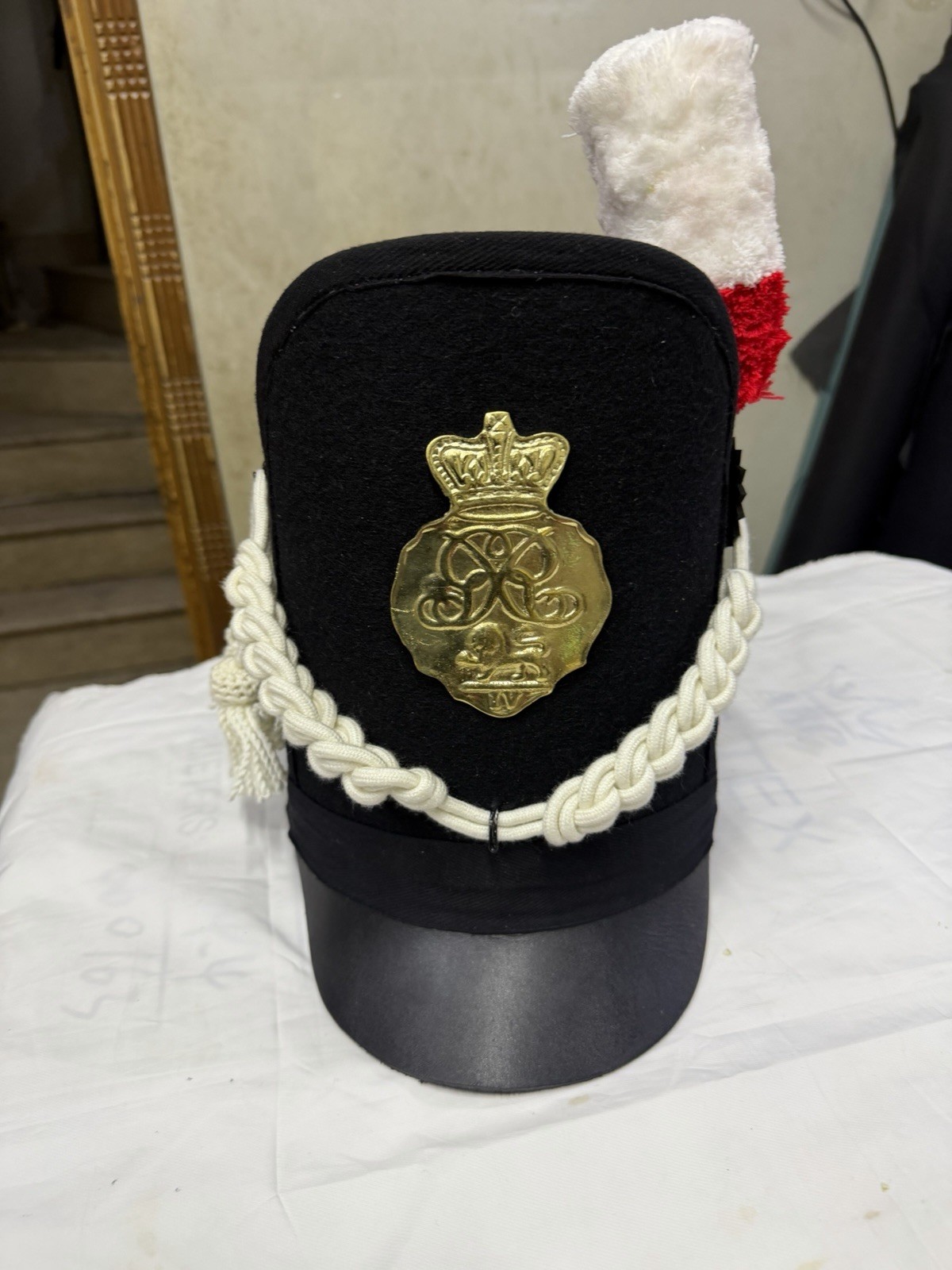 New Napoleonic 18th century British Shako HAT With Cord Repro
