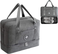 Kaxich Sporttasche Trocken Nass Trennung Schwimmtasche Wasserdicht Reisetasche B