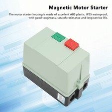 Magnetic Electric Motor Starter Motor Control Switch for Single Phase
