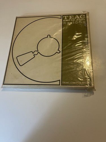 Vintage TEAC leere Rolle RE-1002 Japan Requisiten Dekor Ersatz NUR BOX - Bild 2 von 3