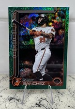 2025 Topps Series Two #460 Gary Sanchez Green 78/99 Baltimore Orioles