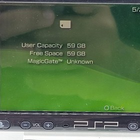 Sony Playstation Portable PSP PSP-3001 Handheld Console Gaming System Black