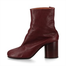 Stivali corti in pelle Maison Margiela TABI 36 donna marrone 22