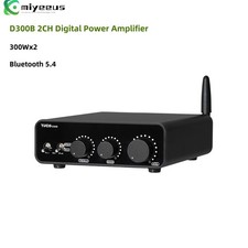 D300B 300Wx2 TPA3255 2CH Digital Power Amplifier HiFi Bluetooth5.4 for LDAC my23
