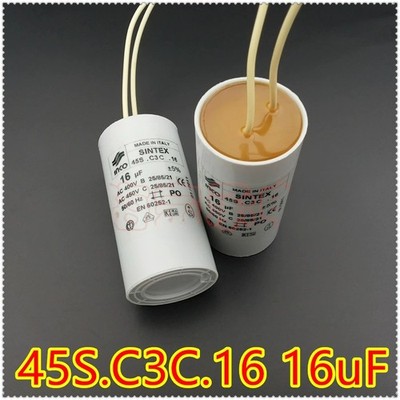 1PCS NEW FIT FOR INCO/SINTEX 45S.C3C.16 16uF motor starting operation capacitor