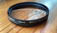 Hoya Split Field 2 rotating filter 58mm Japan in Hoya case clean condition