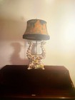 Victorian  Antique Porcelaine Table Lamp  Large  — photo 5