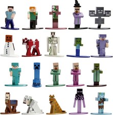 Mini Collectible Die-Cast Minecraft Figures 20 CT 