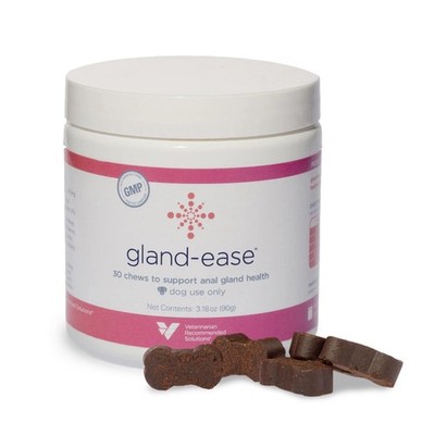 Veterinarian Recommended Solutions Gland-Ease Dog Canine Chews (for Natural