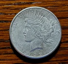 1922-S Peace United States Silver Dollar Coin, Free Ship - No Reserve