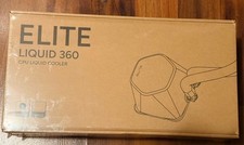   ELITE LIQUID 360 CPU Cooler - Black And White - Brand New