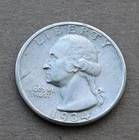 1934 D Washington Quarter - 90% Silver U.S. Coin