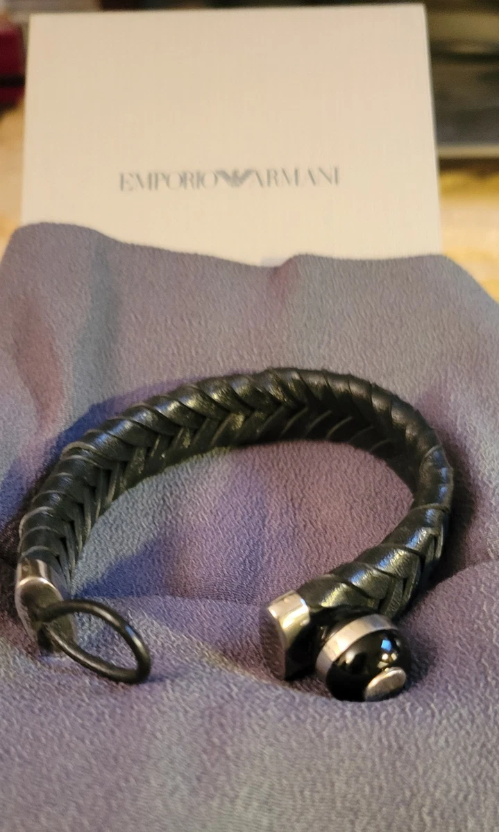 AX Armani Exchange Women\'s Watch Silver Black Leather Bracelet AX3078 Stainless Armani Exchange | Accessories | Ax549 Armani Exchange  main image 4
