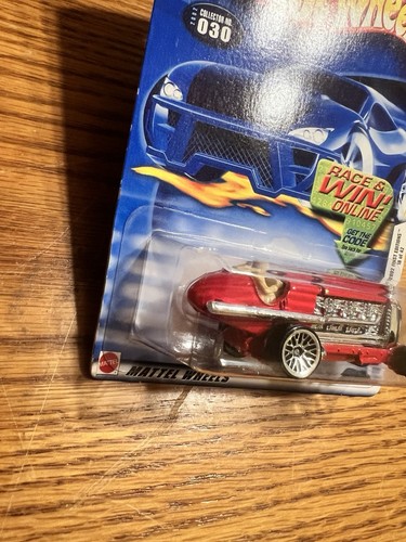 Hot Wheels 2002 First Editions 18/42 Torpedo Jones #030 Red Mattel Wheels - Picture 5 of 5