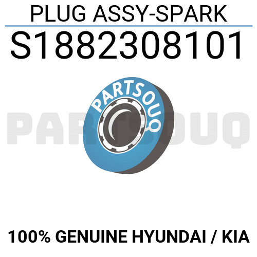 S1882308101 Genuine Hyundai / KIA PLUG ASSY-SPARK