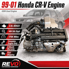  99-01 Honda Cr-v Engine Fwd 2.0l B20z2 Vin 176k Miles 6 Month Warranty