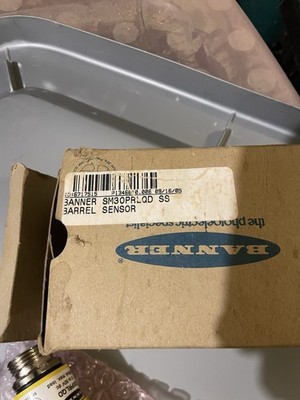 Banner Engineering SM2A30PRLQD Barrel Sensors 30mm NFP