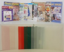 Plastic Canvas LOT w/LEAFLETS Leisure Arts  MAGAZINES Plastic Canvas 