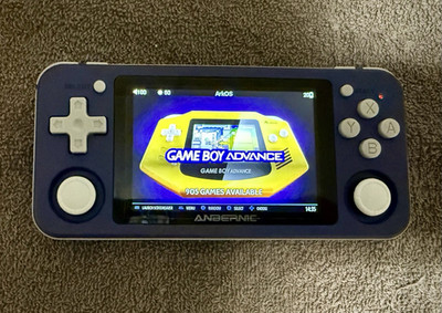 Anbernic RG351 P Handheld Gaming System- Purple