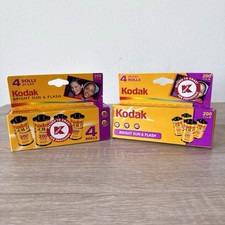 Kodak Gold 200 35mm Color Film 24 Exp 8 Rolls NEW Expired 6/2006