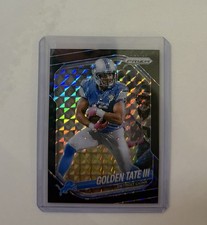 2025 Panini Prizm Golden Tate Black Finite 1/1 One Of One