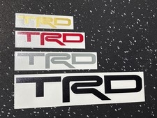 Trd Vinyl Decal For Toyota Truck 4runner Tacoma Tundra Window Bottle Sticker V1