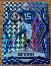 2025 Panini Phoenix Riley Leonard #170 Silver Pyramid Prizm Rookie Card RC