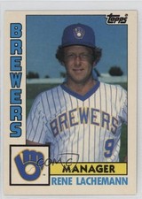 1984 Topps Traded Rene Lachemann #67-T 0nr3