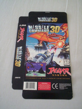 ebay® Auktion 147122938551 | Missile Command 3D Atari Jaguar Original OVP Flat Pack Brandneu Thumbnail of ebay® auction 147122938551 | Missile Command 3D Atari Jaguar Original OVP Flat Pack Brandneu