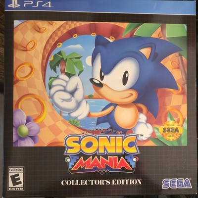 Sonic Mania Collector's Edition for PlayStation 4 - Brand New Factory Sealed
