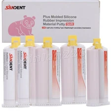 Dental Impression Material VPS Light Body Regular Set 8 Cartridge PVS