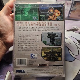 Gungriffon SEGA Saturn US Version Complete Box CIB Manual Reg Card Works Great