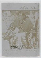 2003-04 Pacific Supreme Press Plate Yellow 1/1 Patrick Lalime #71 0c3