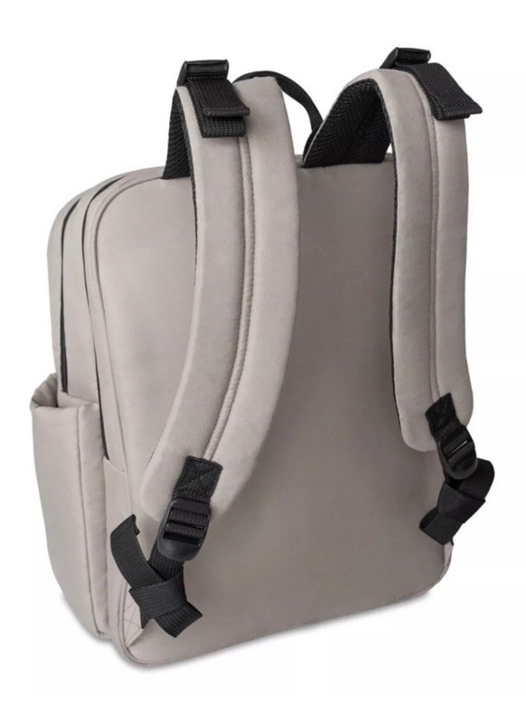 Baby Brezza Quilted Puffer Backpack Diaper Bag - Taupe New  display picture 2