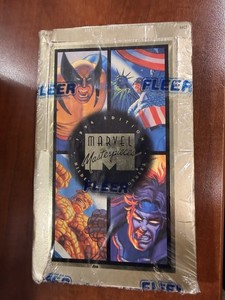 1994 FLEER MARVEL MASTERPIECES HILDBRNADT BROTHER (SEALED) BOX (36 PACKS)  Pics!