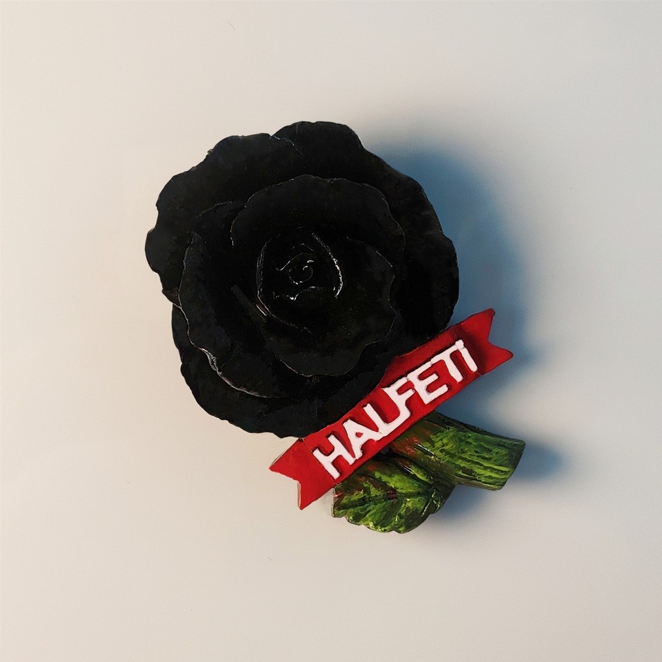 Turkey Halfeti Black Rose Tourist Souvenir 3D Resin IDEA Fridge Magnet ...