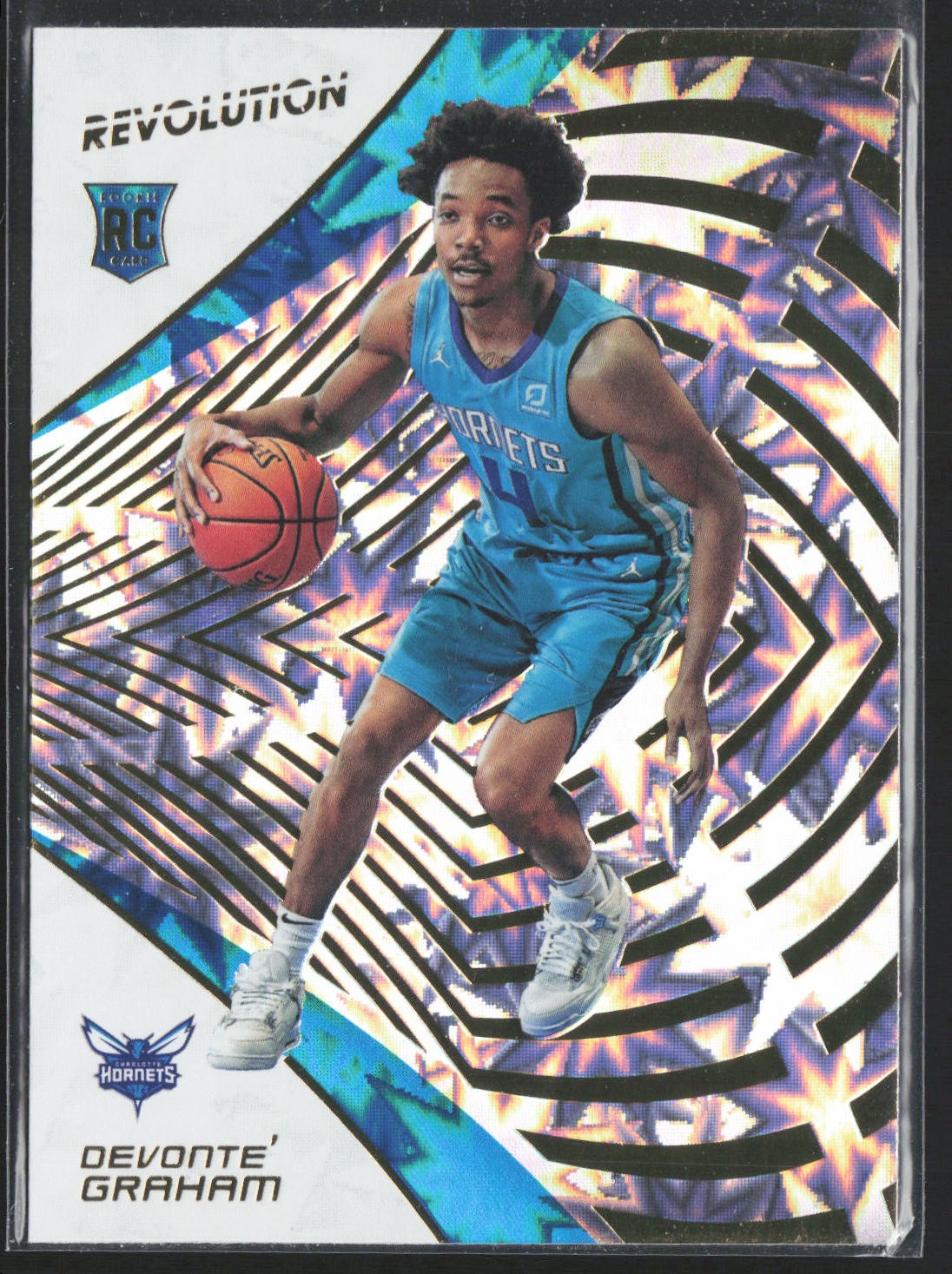Devonte' Graham 2018-19 Panini Revolution Astro #140 RC Charlotte Hornets