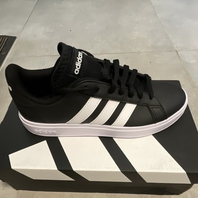 adidas Grand Court Base 2.0 Herren Sneaker schwarz/weiß EU 39 1/3 GW9262
